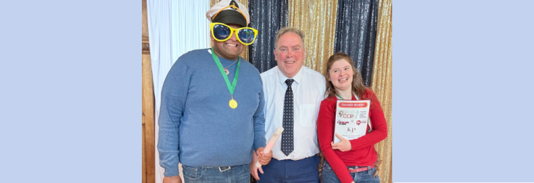 Mayor Perry with Mencap attendees