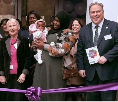 Image of Mayor Perry opening Samuel Colleridge Taylor Hub