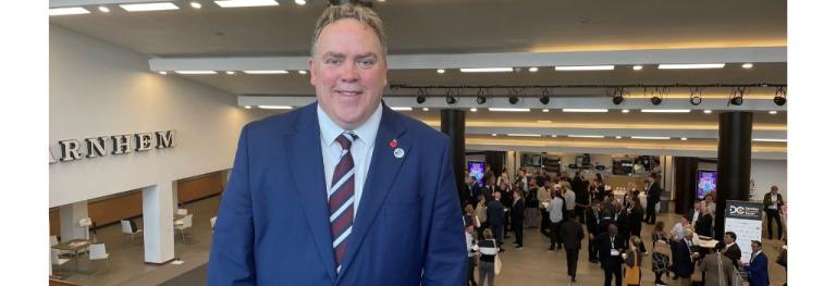 Mayor Perry at Fairfield Halls