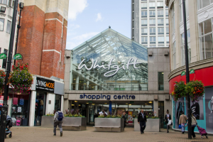 Entrance to Whitgift Centre from North End