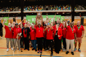 Team Croydon lift the trophy at The Better Club Games 2025