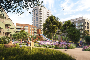 CGI plans of Regina Road redevelopment