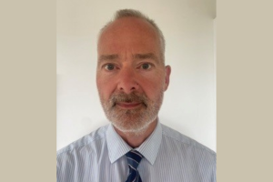Head and shoulders shot of Mike Jackson