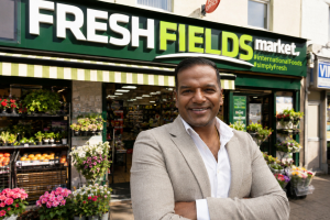 Benedict Selvaratnam, managing director of Freshfields Market and co-founder of Croydon Business Association