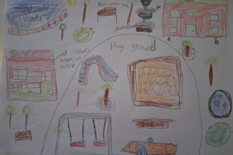 Ashburton Park poster Competion Runner up entry