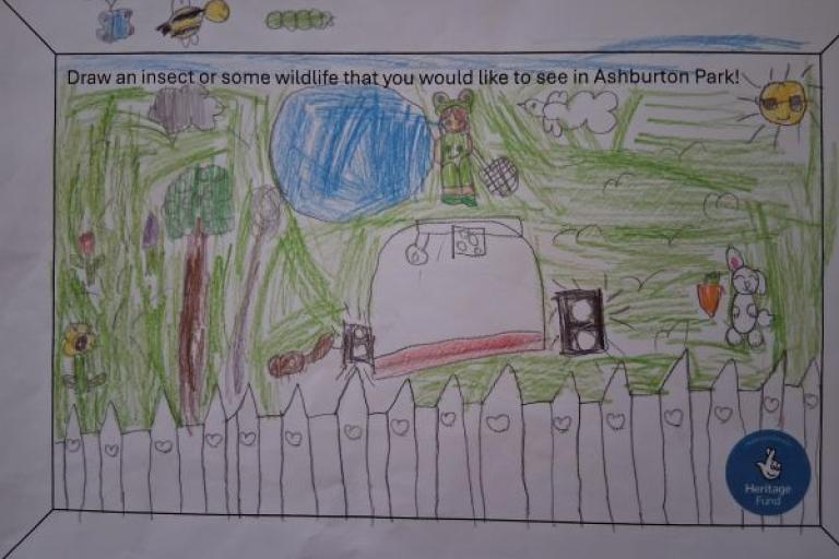 Ashburton Park poster Competion Runner up entry