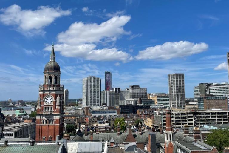 Photograph of the croydon skyline